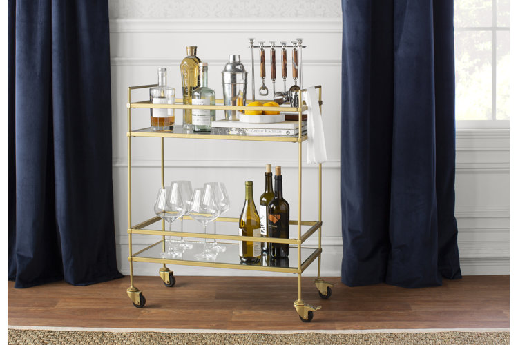 The Best Bar Carts for Your Drinks Wayfair Canada